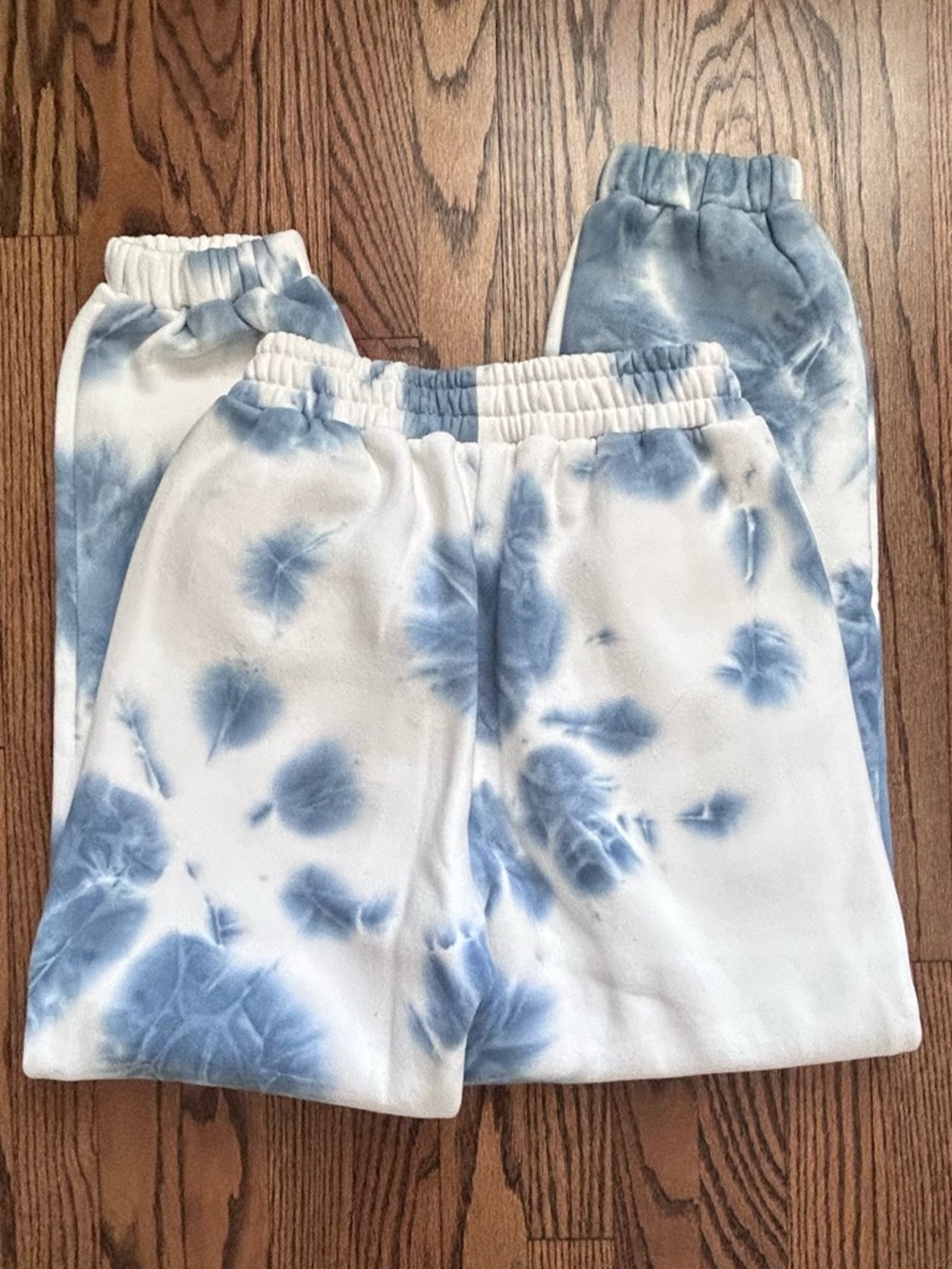 Comfrt Brand Blue Tie-Dye Hoodie & Sweatpants Set - Women's - Size Small - Picture 8 of 10